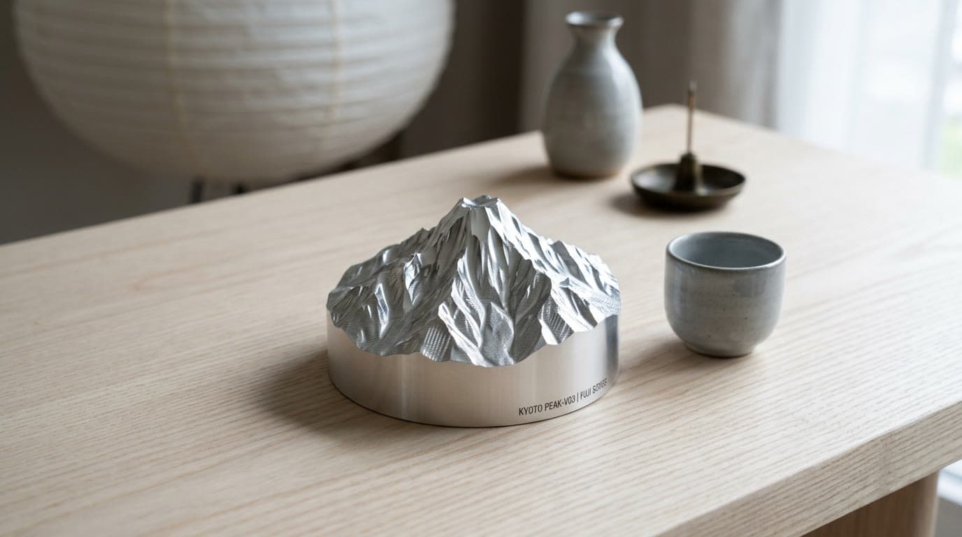 Mt. Fuji, Japan terrain sculpture